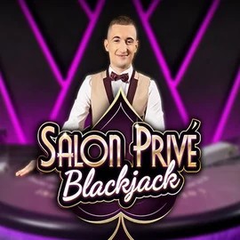Blackjack Salon Privé slot visual from Ezugi available on betorange.ca