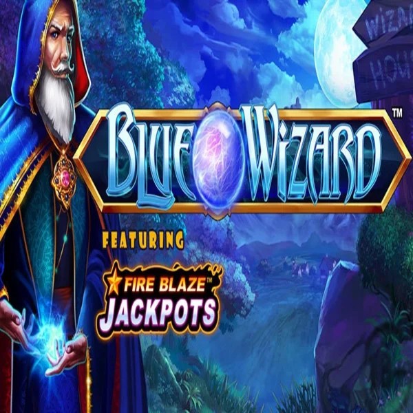 Try Blue Wizard Fire Blaze Jackpots slot by Rarestone Gaming on betorange.ca – logo image