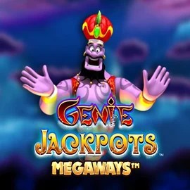 Genie Jackpots Megaways slot logo by Blueprint Gaming at Betorange CasinoGenie Jackpots Megaways