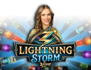 Lightning Storm logo by Evolution Betorange Casino