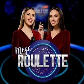 Mega Roulette slot visual from Pragmatic Play available on betorange.ca