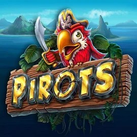 Pirots slot logo by ELK Studios at Betorange CasinoPirots