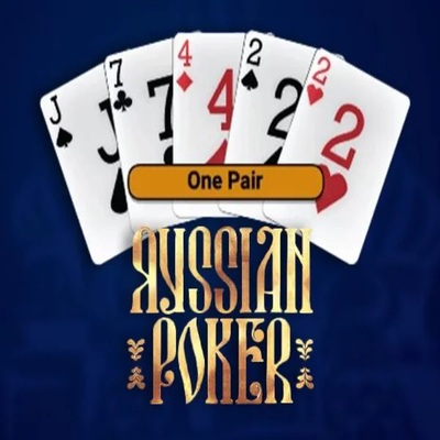 Russian Poker slot logo by OneTouch Games at Betorange CasinoRussian Poker