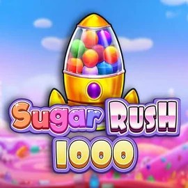 Sugar Rush 1000 slot logo by Pragmatic Play at Betorange CasinoSugar Rush 1000