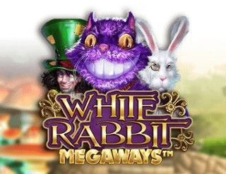White Rabbit slot logo by Big Time Gaming at Betorange CasinoWhite Rabbit